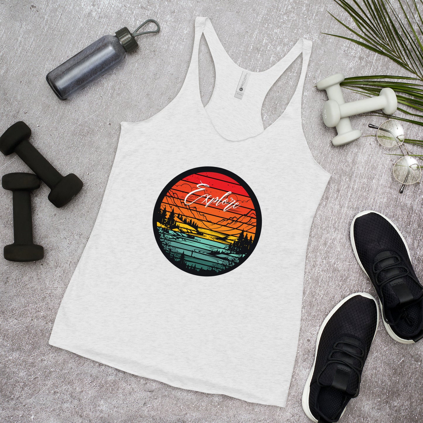 “Explore” Women’s Racerback Tank